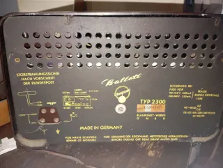 Radio Blaupunkt Antigua 1950