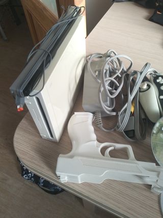 Consola Wii + Accesorios y Juegos