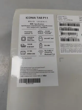 Acer Iconia Tab P 11