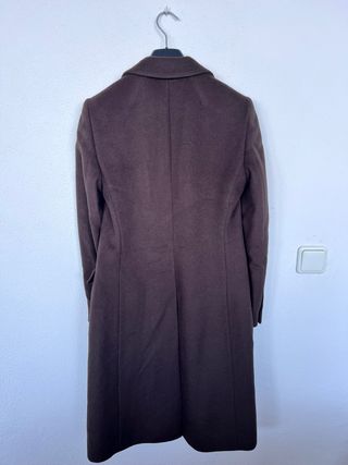 Abrigo largo lana y angora Hugo Boss T.36