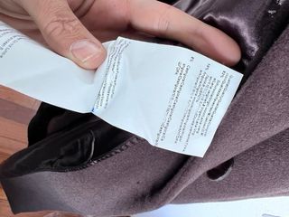 Abrigo largo lana y angora Hugo Boss T.36