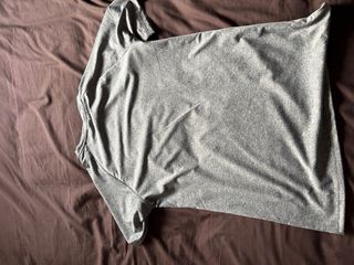 Camiseta Alpha Gris con Bandera USA
