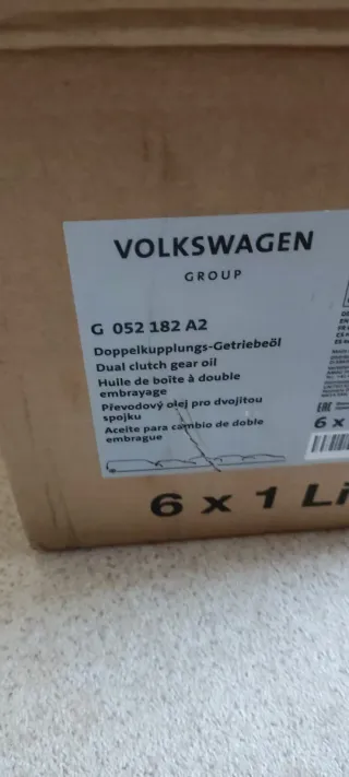 Aceite cambio DSG Volkswagen