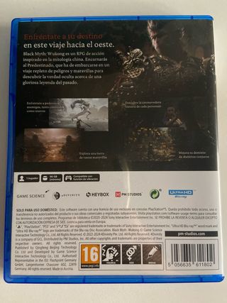 Black Myth Wukong PS5