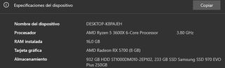 Ordenador PC Gaming AMD + monitor leer descripción