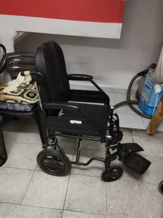 Silla de paseo ancianos.