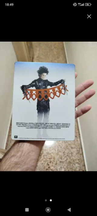 Eduardo Manostijeras Steelbook Blu-ray y DVD