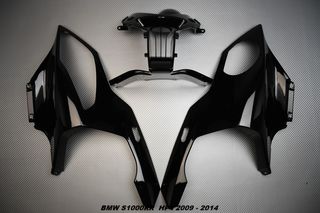 Carenado frontal Negro BMW S1000RR / HP4 2009 2014