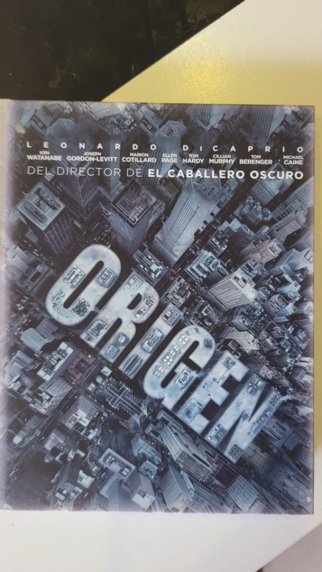Blu-ray Origen (Inception) Edición Cómic