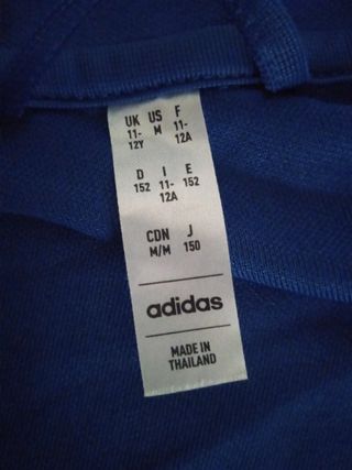 Camiseta de fútbol Adidas azul