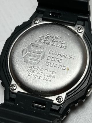 Reloj Casio G-SHOCK GA-2100 Negro