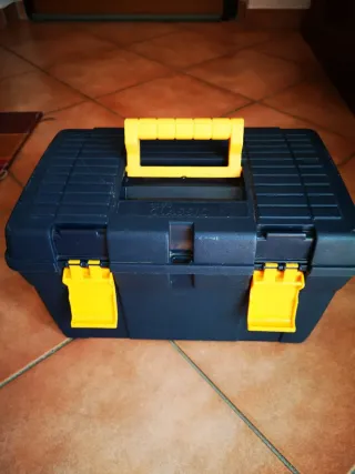 Cassetta porta attrezzi nera