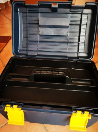 Cassetta porta attrezzi nera