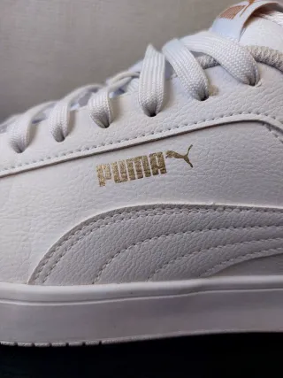 Zapatilla Puma Blancas Casi Nuevas "negociaciones"