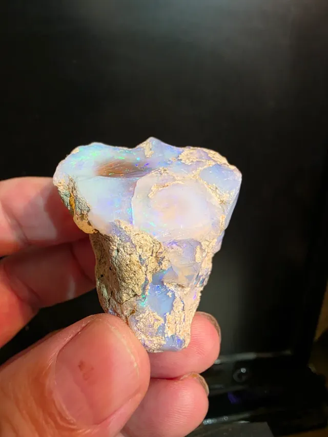 Opale etiope naturale