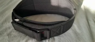 Cinturón faja lumbar negro. Talla xs/s