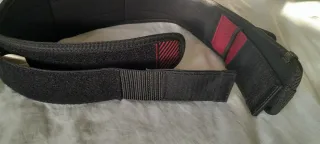 Cinturón faja lumbar negro. Talla xs/s