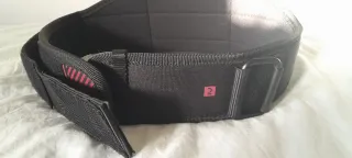 Cinturón faja lumbar negro. Talla xs/s