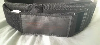 Cinturón faja lumbar negro. Talla xs/s