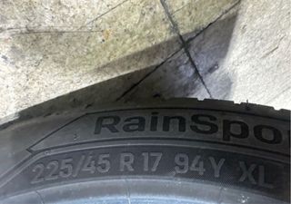 2 Neumáticos 225/45 R17 94Y XL RainSport