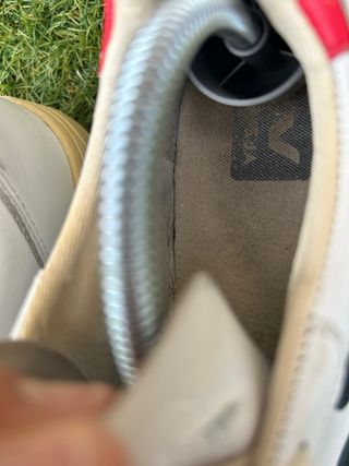 Zapatillas Veja Blancas y Rojas