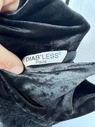 Vestido Diabless Negro Talla S