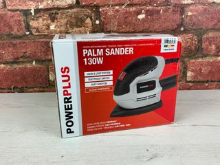 Lijadora de mano Power Plus 130W