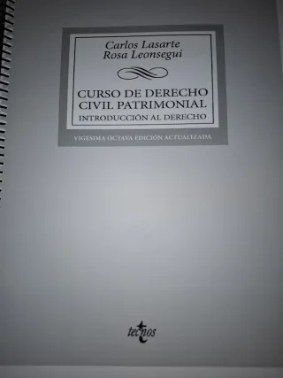 Curso derecho civil patrimonial-Intro derecho Uned