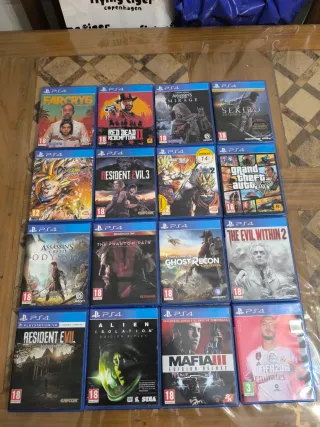 Pack 16 Videojuegos PS4
