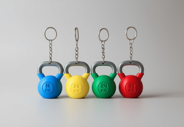 Llaveros de Kettlebell | De 4 a 40 kg