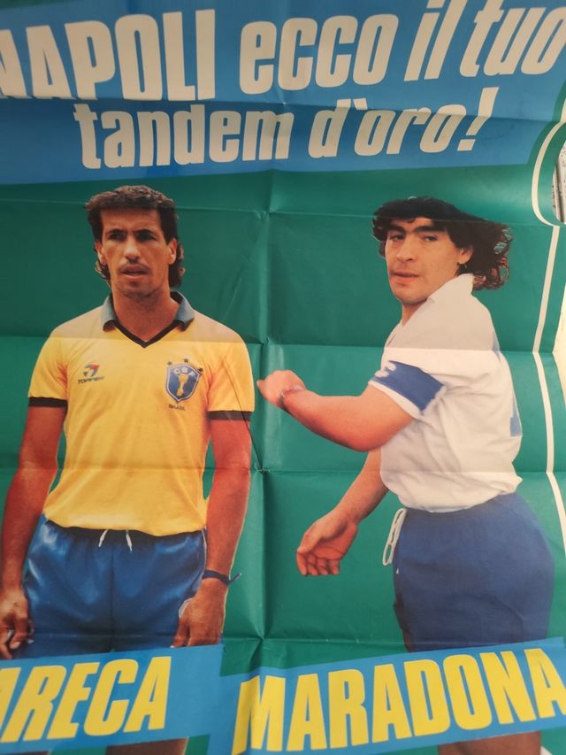 Cimeli calcio Napoli anni '80