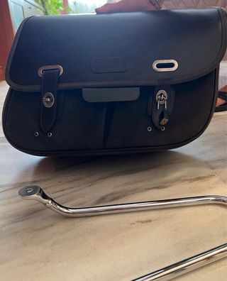 Maleta Piel Triumph Bonneville T120