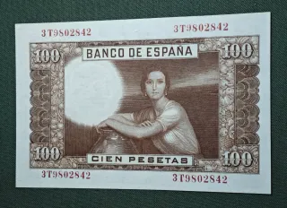 100 PESETAS ESPAÑA 1953 3T SIN CIRCULAR