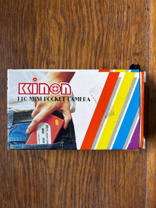 Kinon 110 Mini Pocket Camera vintage anni '70