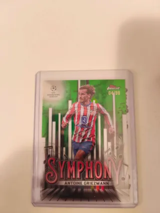 Cromo Finest Symponhy Antoine Griezmann Num 04/99