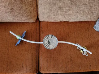 Lámpara infantil con abejita, mariquita y mariposa