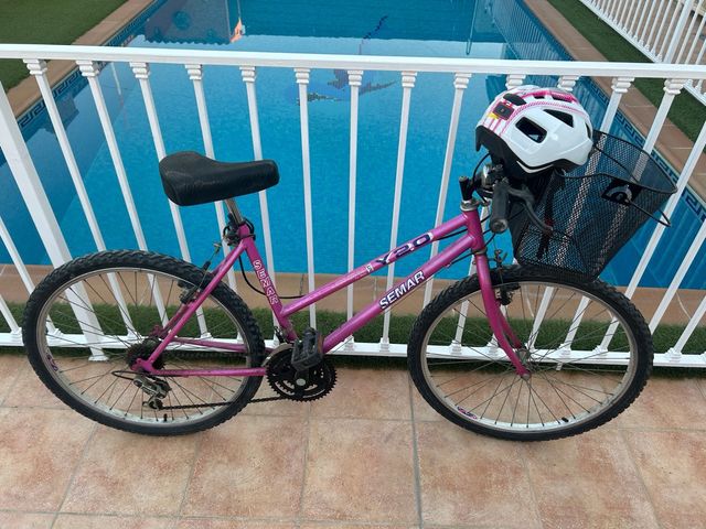 Bicicleta Semar R20 Morada