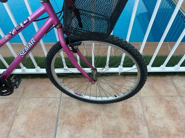 Bicicleta Semar R20 Morada