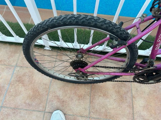 Bicicleta Semar R20 Morada