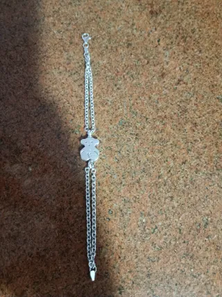 Pulsera Tous Oso Plata