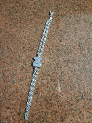 Pulsera Tous Oso Plata