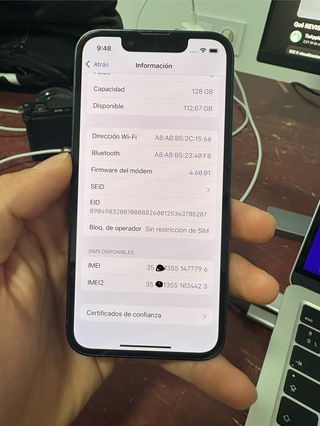 iPhone 13 Mini 128GB blu notte