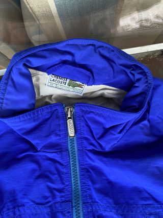 Chaqueta Lacoste Azul Montaña talla m
