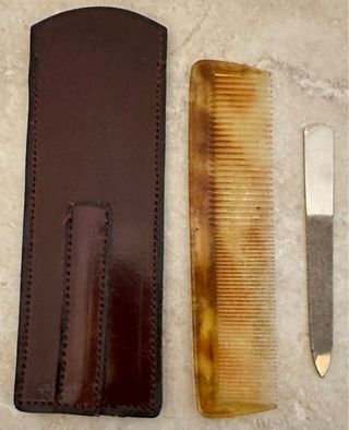 Set beauty uomo pelle Made in Italy