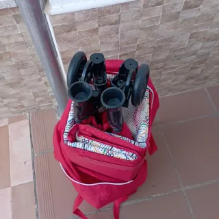 Cuna de viaje plegable