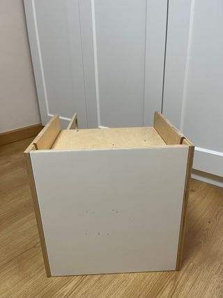 Silla trona bebé madera