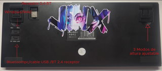 Teclado Mecánico Jinx League of Legends