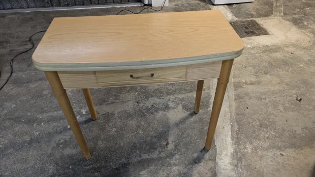 Mesa de cocina extensible madera