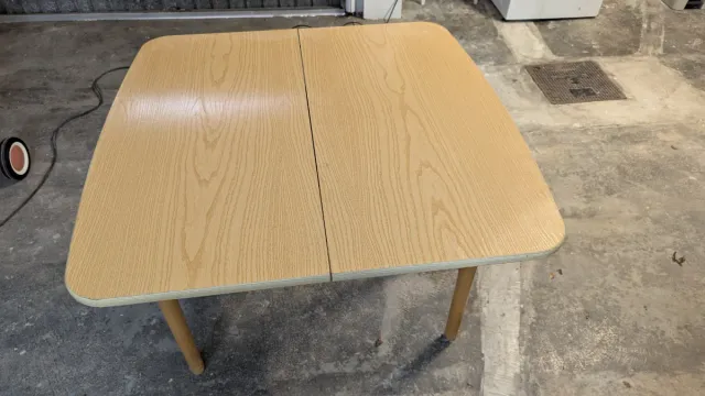Mesa de cocina extensible madera