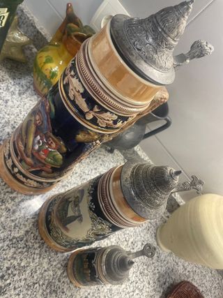 Boccali da birra tedeschi antichi